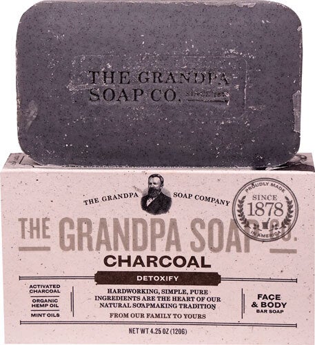  Grandpa's Charcoal Bar Soap by The Soap Company